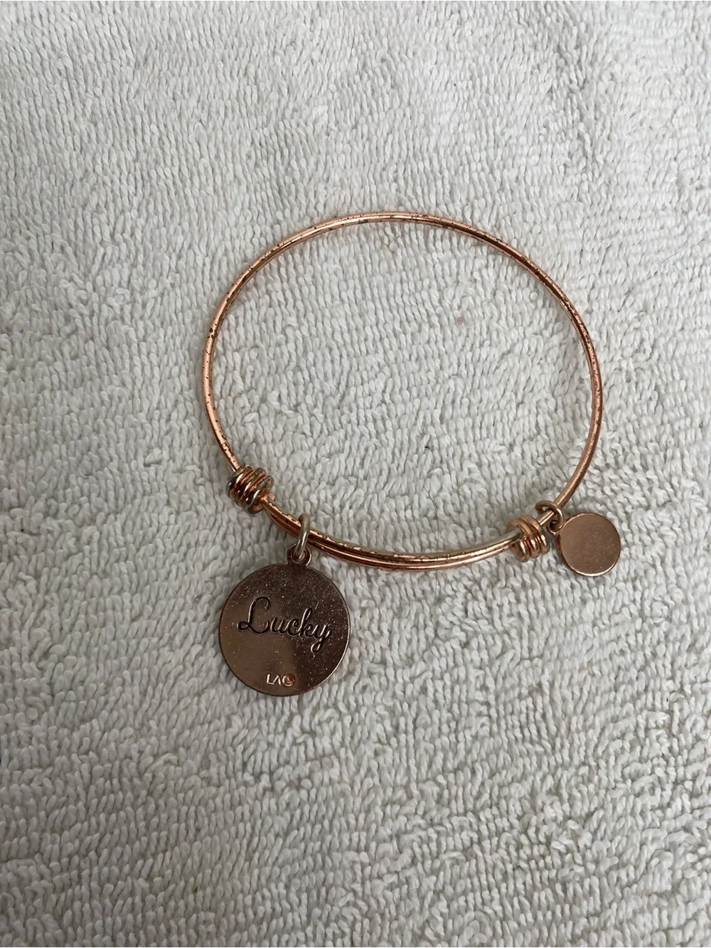 Alex and Ani + Lucky Women's 6 Piece Bronze Silver Gold Charm Bracelets Coastal